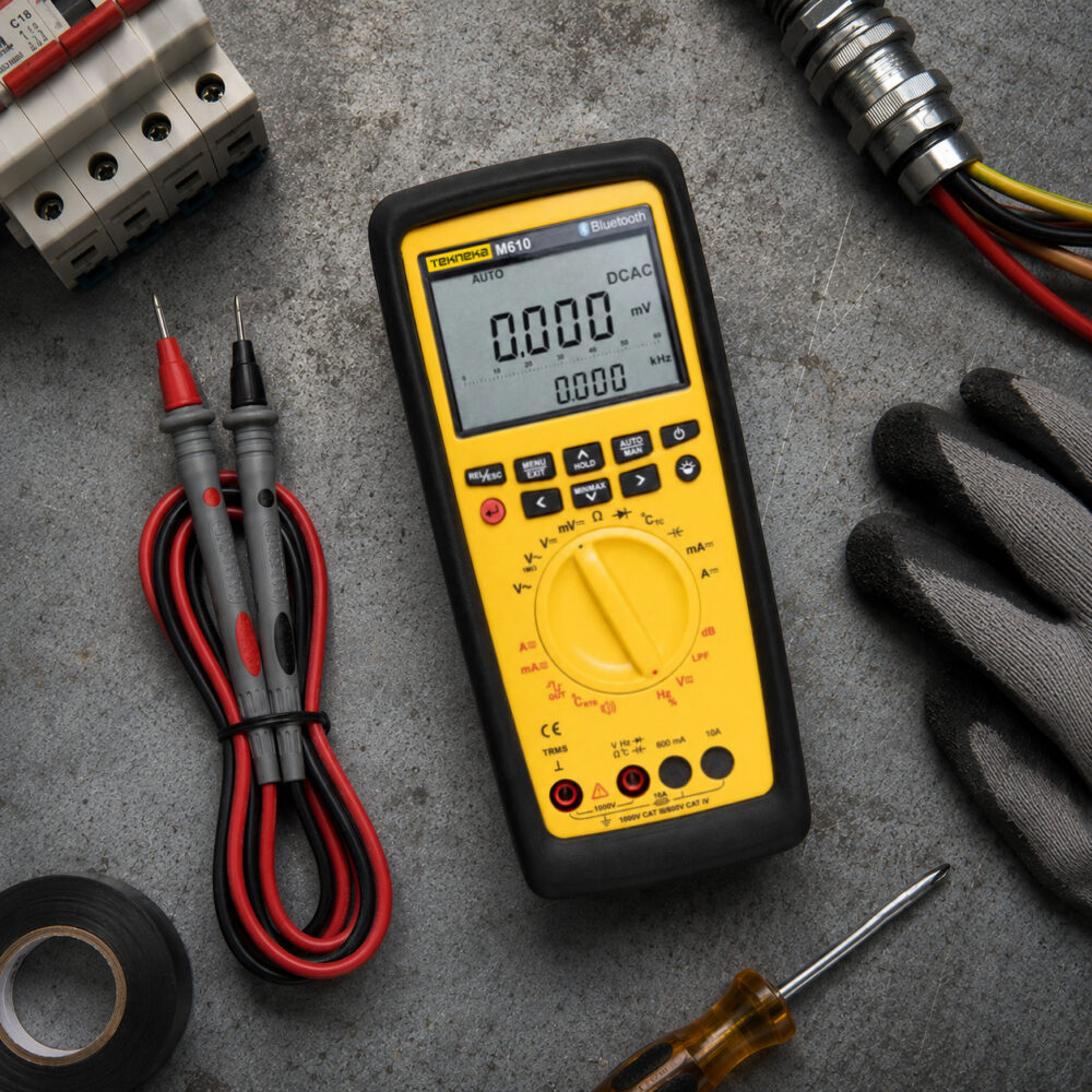 Tekneka M610 TRMS Digital Multimeter (Bluetooth) Tekneka M610 TRMS Digital Multimeter (Bluetooth)