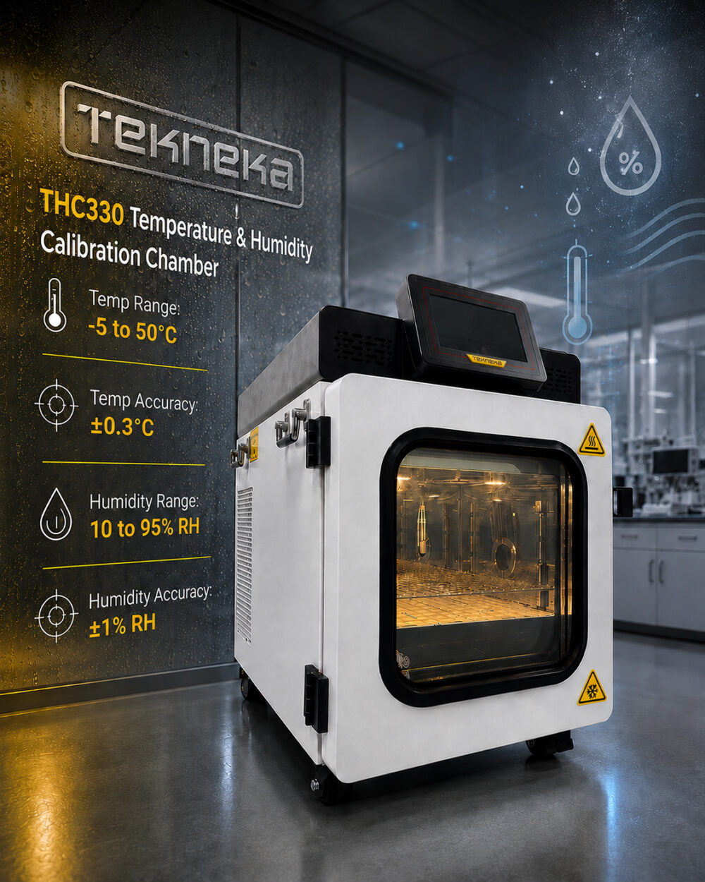 Tekneka THC330 Portable Temperature & Humidity Calibration Chamber Tekneka THC330 Portable Temperature & Humidity Calibration Chamber