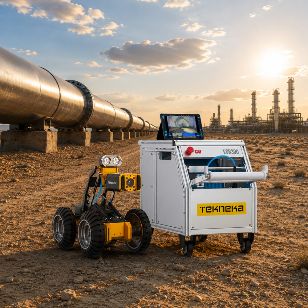 Tekneka VSR300 Pipe Inspection Video Scope Robot